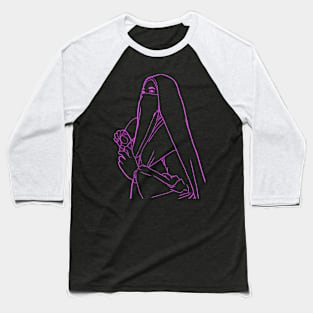 the woman Baseball T-Shirt